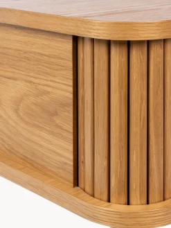 Best Mesita de noche de madera Barbier, puerta corredera Mesitas De Noche|Mesitas De Noche