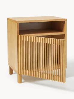 Mesitas De Noche|Mesitas De Noche></noscript> Mesita de noche de madera de roble Beyla