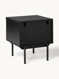 Outlet Mesita de noche de madera Elona Mesitas De Noche|Mesitas De Noche