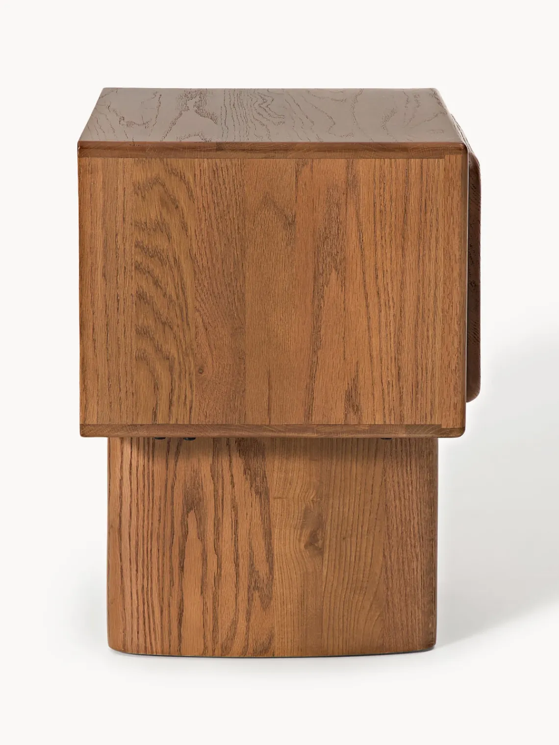 Sale Mesita de noche de madera de roble Chandler Mesitas De Noche|Mesitas De Noche