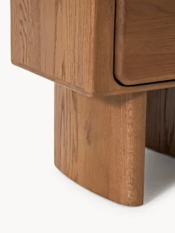 Sale Mesita de noche de madera de roble Chandler Mesitas De Noche|Mesitas De Noche