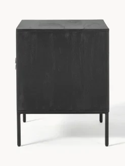 Hot Mesita de noche de madera de mango June, con cajones Mesitas De Noche|Mesitas De Noche