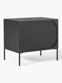 Hot Mesita de noche de madera de mango June, con cajones Mesitas De Noche|Mesitas De Noche