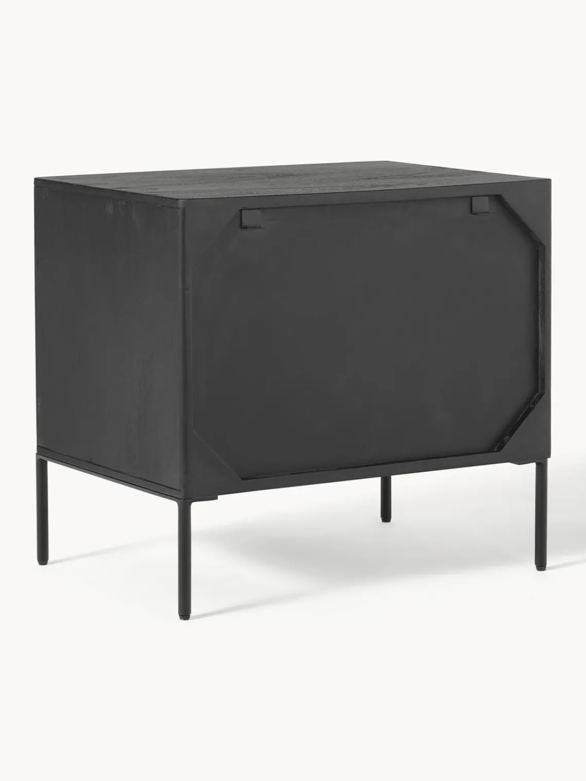 Hot Mesita de noche de madera de mango June, con cajones Mesitas De Noche|Mesitas De Noche