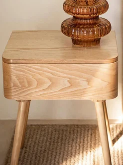 Mesitas De Noche|Mesitas De Noche>Andrea House Mesita de noche de madera Gunydin