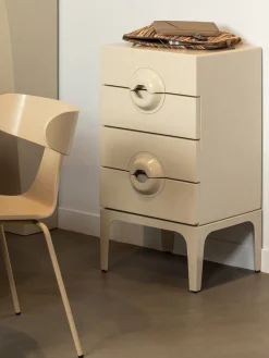 Mesitas De Noche|Mesitas De Noche> Mesita de noche de madera de eucalipto Merge