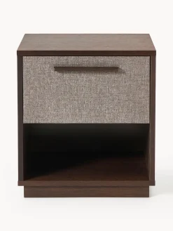 Best Mesita de noche de madera con frente tapizado Wisp Mesitas De Noche|Mesitas De Noche