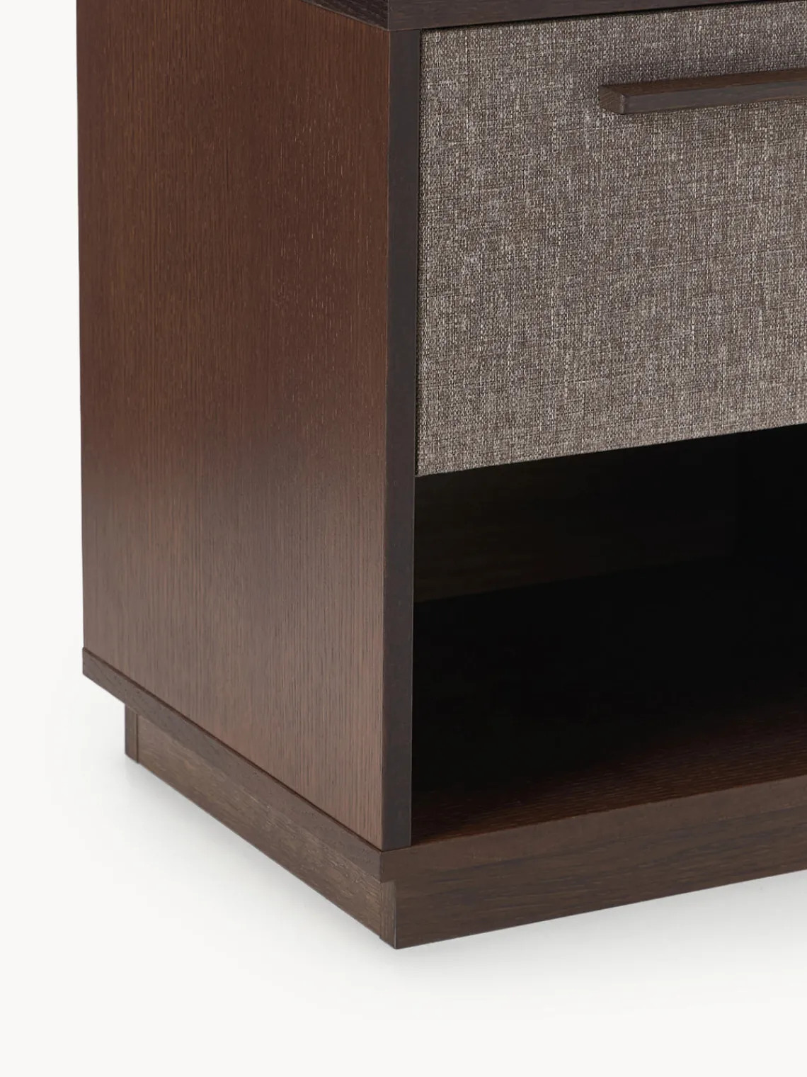 Best Mesita de noche de madera con frente tapizado Wisp Mesitas De Noche|Mesitas De Noche