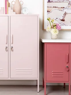 Hot Mesita de noche de metal The Shorty, apertura de puerta izquierda o derecha Niños Armarios Infantiles|Mesitas De Noche