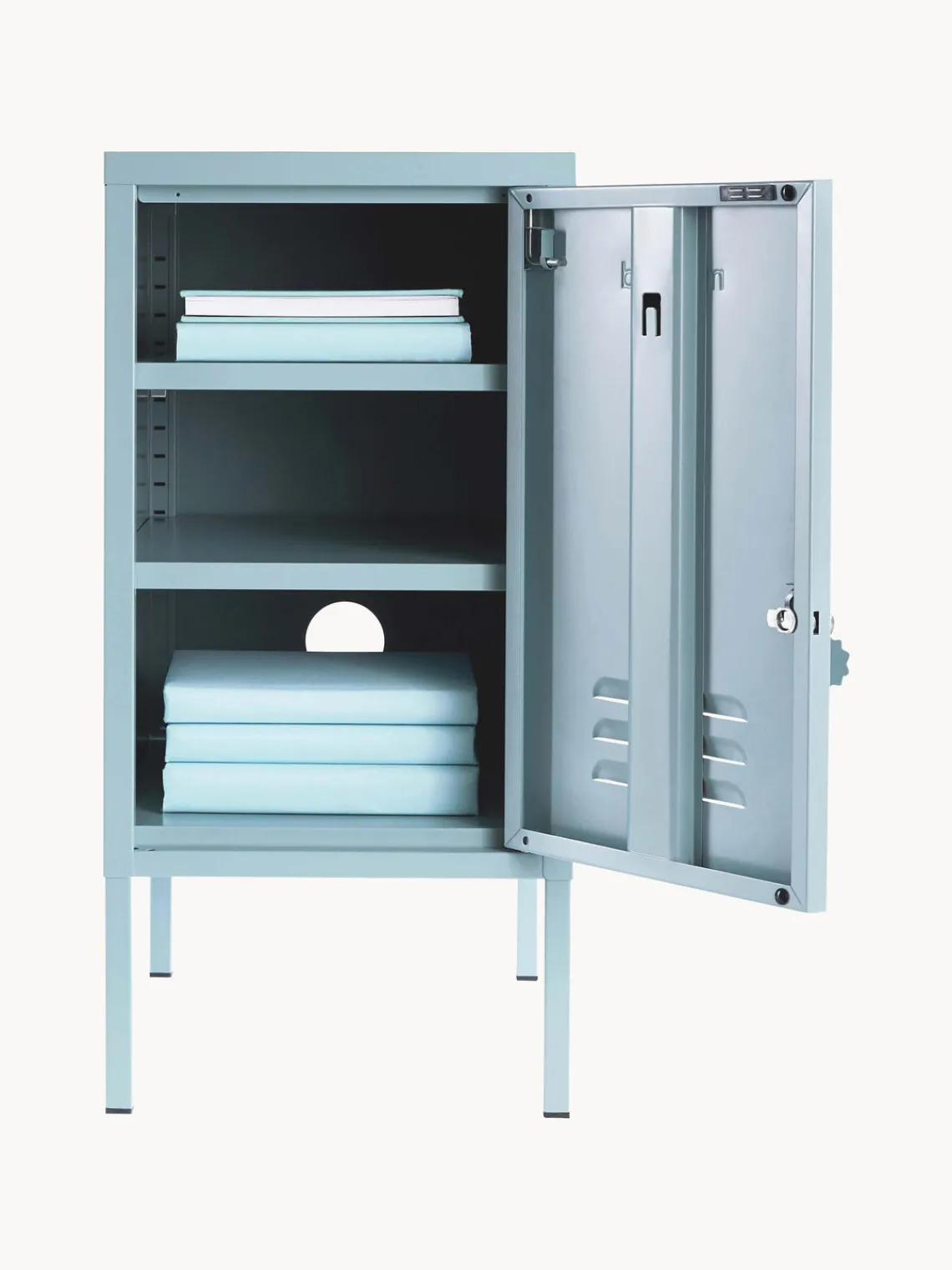 New Mesita de noche de metal The Shorty, apertura de puerta izquierda o derecha Niños Armarios Infantiles|Mesitas De Noche