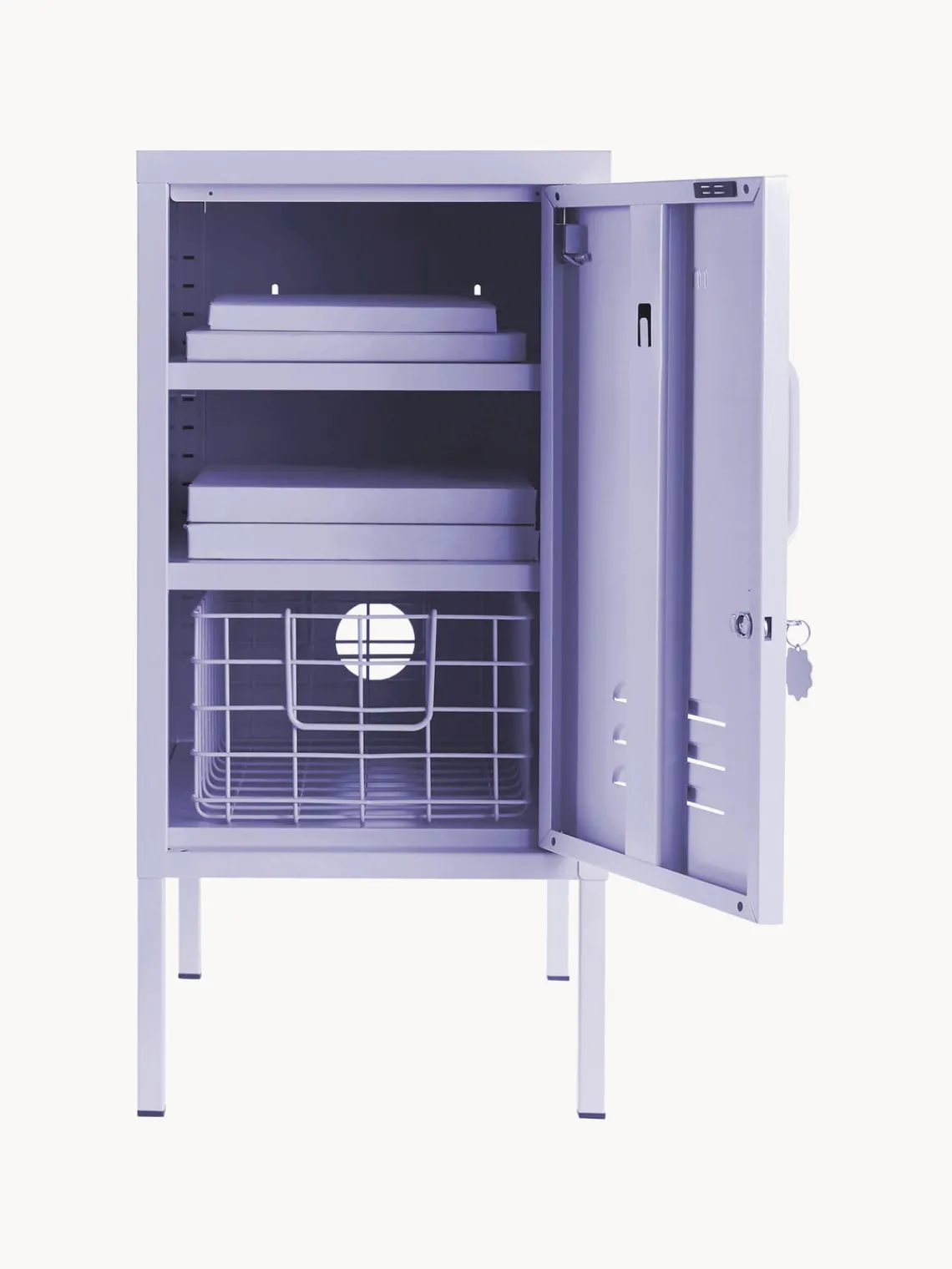 Hot Mesita de noche de metal The Shorty, apertura de puerta izquierda o derecha Niños Armarios Infantiles|Mesitas De Noche