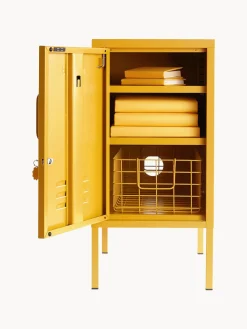 Mesita de noche de metal The Shorty, apertura de puerta izquierda o derecha Niños Armarios Infantiles|Mesitas De Noche