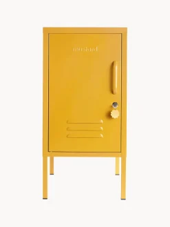 Mesita de noche de metal The Shorty, apertura de puerta izquierda o derecha Niños Armarios Infantiles|Mesitas De Noche