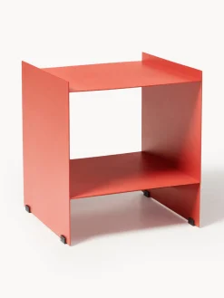 Mesitas De Noche|Mesitas De Noche>Westwing Collection Mesita de noche de metal Aiden 2 Rojo