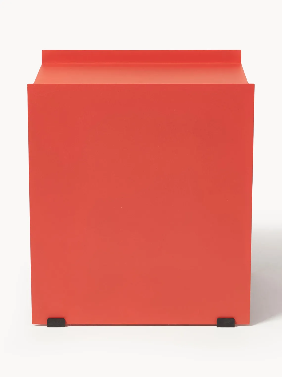 Mesitas De Noche|Mesitas De Noche>Westwing Collection Mesita de noche de metal Aiden 2 Rojo