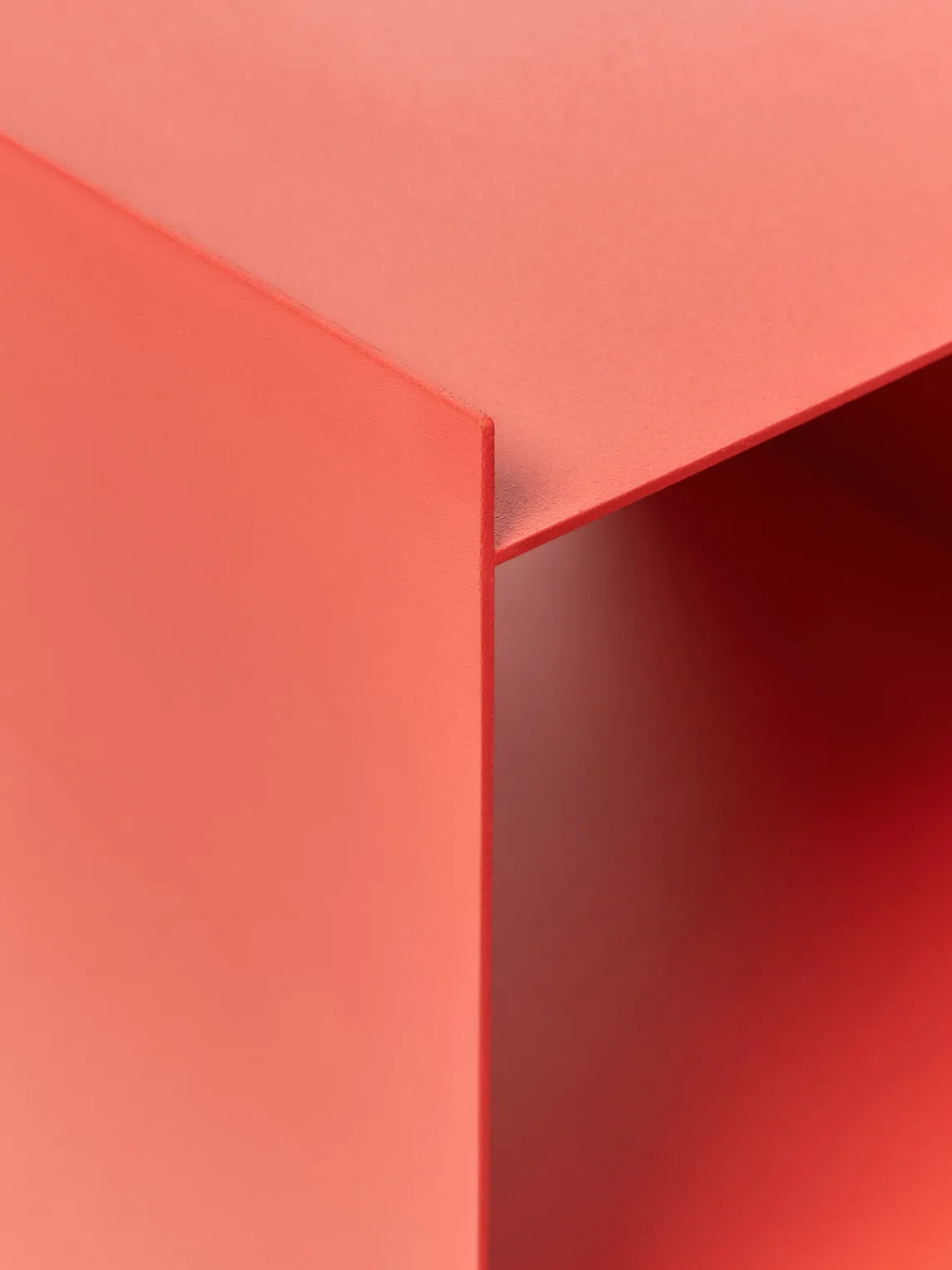 Mesitas De Noche|Mesitas De Noche>Westwing Collection Mesita de noche de metal Aiden 2 Rojo