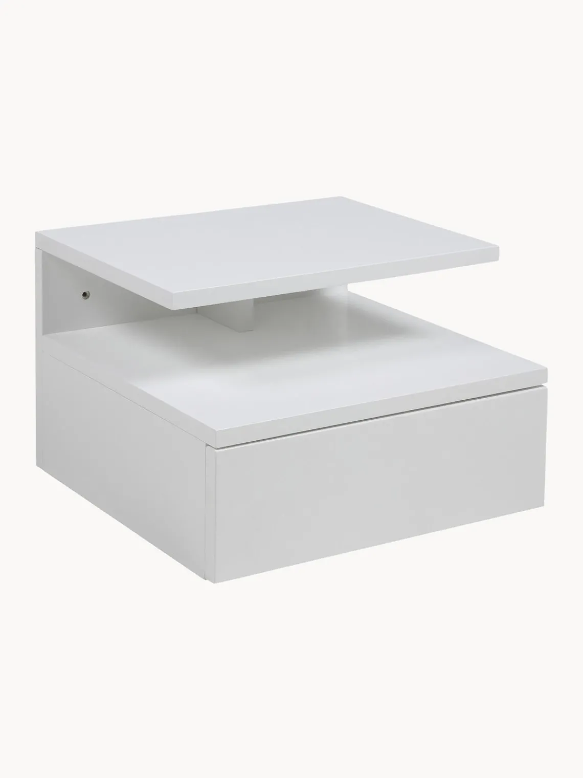 Mesitas De Noche|Mesitas De Noche> Mesita de noche de pared Ashlan Blanco