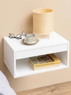 Outlet Mesita de noche de pared con cajón Cholet Mesitas De Noche|Mesitas De Noche