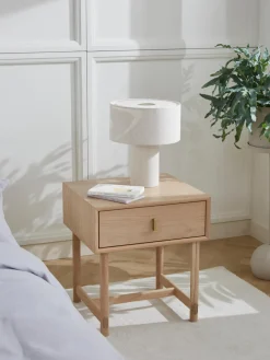 Mesitas De Noche|Mesitas De Noche>Westwing Collection Mesita de noche de roble Diana Madera clara