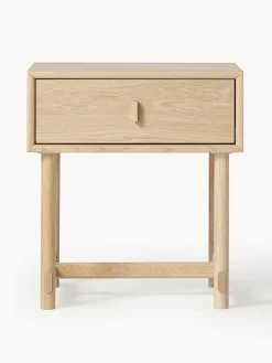 Mesitas De Noche|Mesitas De Noche></noscript>Westwing Collection Mesita de noche de roble Diana Madera clara