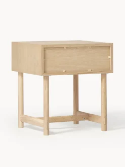 Mesitas De Noche|Mesitas De Noche></noscript>Westwing Collection Mesita de noche de roble Diana Madera clara