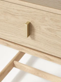 Mesitas De Noche|Mesitas De Noche></noscript>Westwing Collection Mesita de noche de roble Diana Madera clara