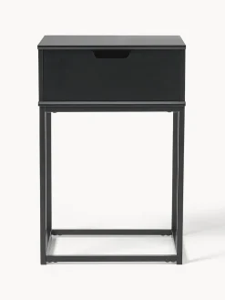 Mesitas De Noche|Mesitas De Noche> Mesita de noche Mitra Negro