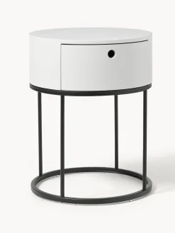 Mesitas De Noche|Mesitas De Noche> Mesita de noche redonda Polo