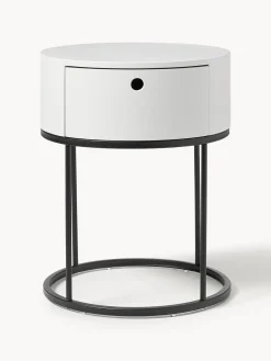 Mesitas De Noche|Mesitas De Noche> Mesita de noche redonda Polo