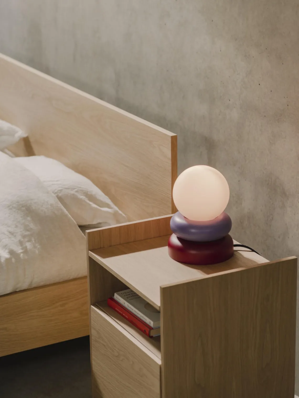 Clearance Mesita de noche Toopt - roble Mesitas De Noche|Mesitas De Noche