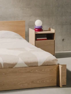 Clearance Mesita de noche Toopt - roble Mesitas De Noche|Mesitas De Noche