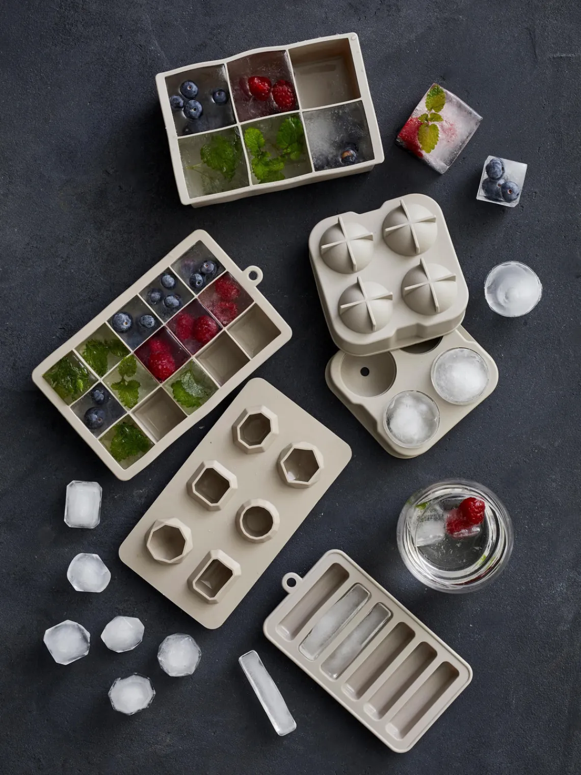 New Molde para cubitos de hielo Accesorios De Bar|Vajillas Completas