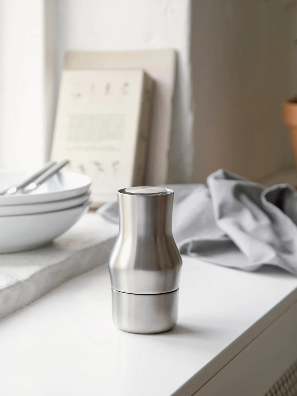 Clearance Molinillo de acero inoxidable Dorotea Molinillos De Especias|Molinillos De Especias