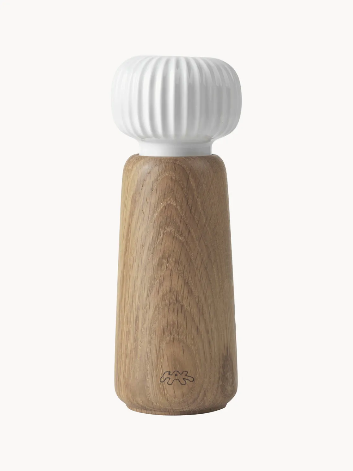 Molinillos De Especias|Molinillos De Especias>KÄHLER Molinillo de especias de madera de roble hecho a mano Hammershøi