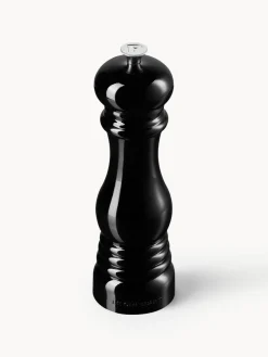 Molinillos De Especias|Molinillos De Especias>LE CREUSET Molinillo de pimienta con mecanismo de cerámica Creuset Negro brillante, plateado