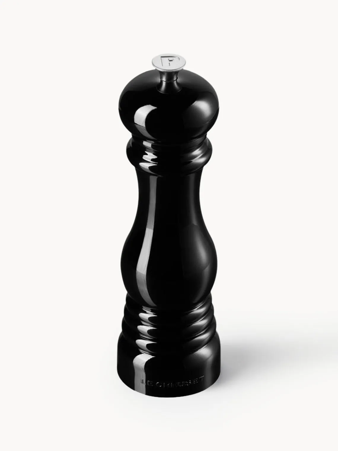 Molinillos De Especias|Molinillos De Especias>LE CREUSET Molinillo de pimienta con mecanismo de cerámica Creuset Negro brillante, plateado