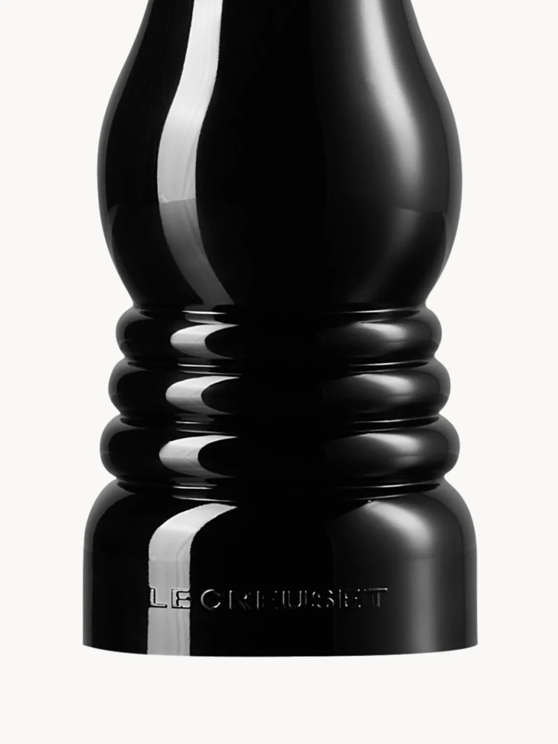 Molinillos De Especias|Molinillos De Especias>LE CREUSET Molinillo de pimienta con mecanismo de cerámica Creuset Negro brillante, plateado