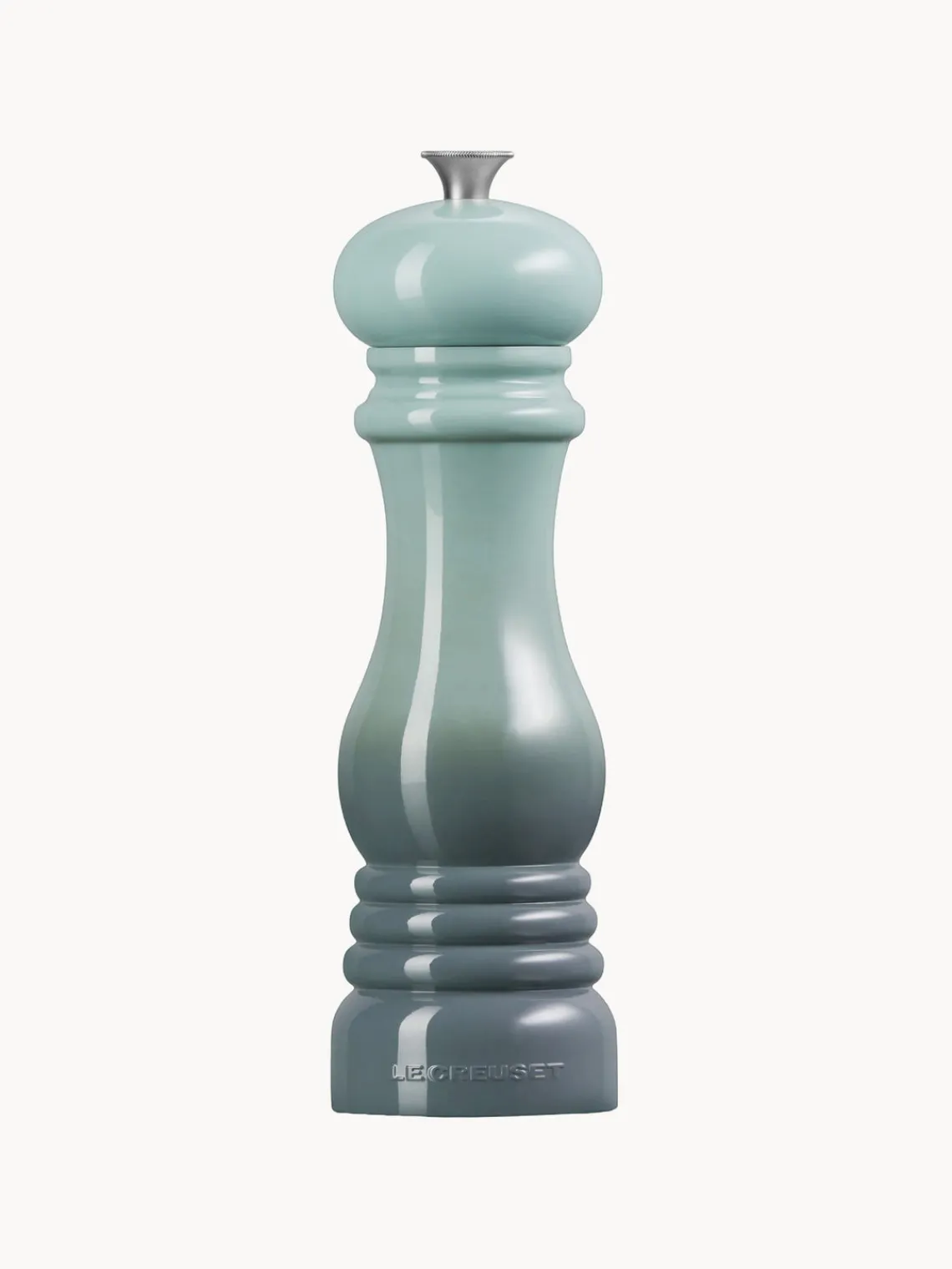 Molinillos De Especias|Molinillos De Especias>LE CREUSET Molinillo de pimienta con mecanismo de cerámica Creuset Verde menta, azul petróleo, plateado