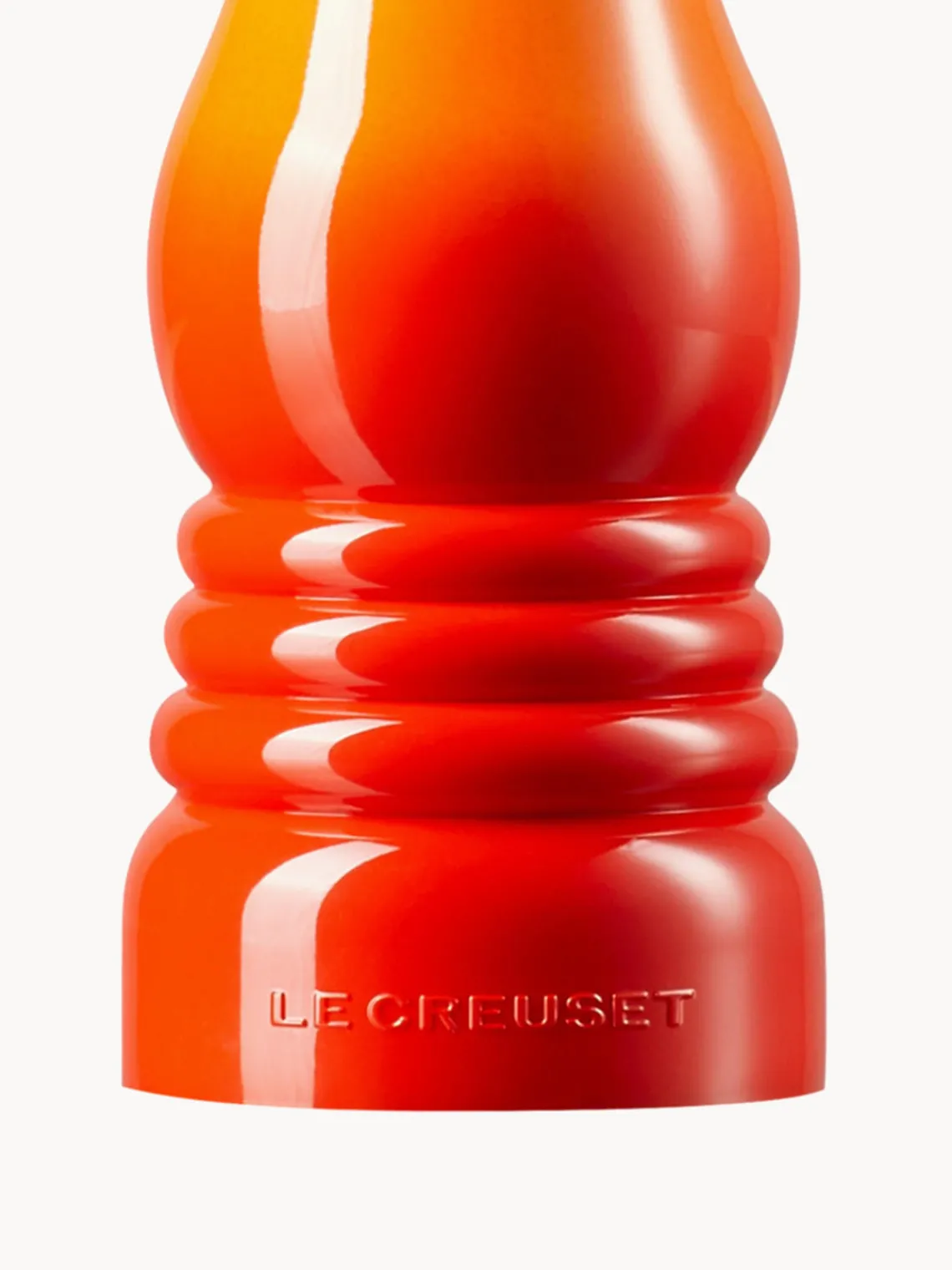 Molinillos De Especias|Molinillos De Especias>LE CREUSET Molinillo de sal con mecanismo de cerámica Creuset Tonos narajas brillantes, plateado