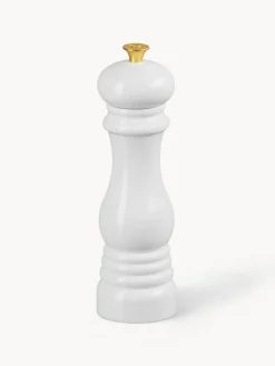 Molinillos De Especias|Molinillos De Especias>LE CREUSET Molinillo de sal con mecanismo de cerámica Creuset Blanco brillante, dorado