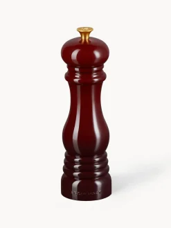 Molinillos De Especias|Molinillos De Especias>LE CREUSET Molinillo de sal con mecanismo de cerámica Creuset Rojo vino brillante, dorado