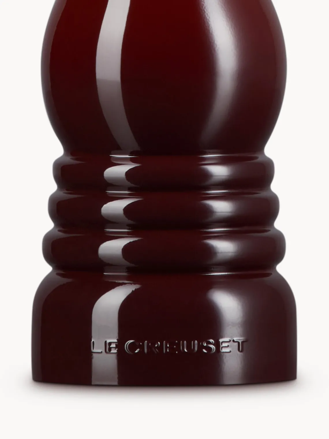 Molinillos De Especias|Molinillos De Especias>LE CREUSET Molinillo de sal con mecanismo de cerámica Creuset Rojo vino brillante, dorado