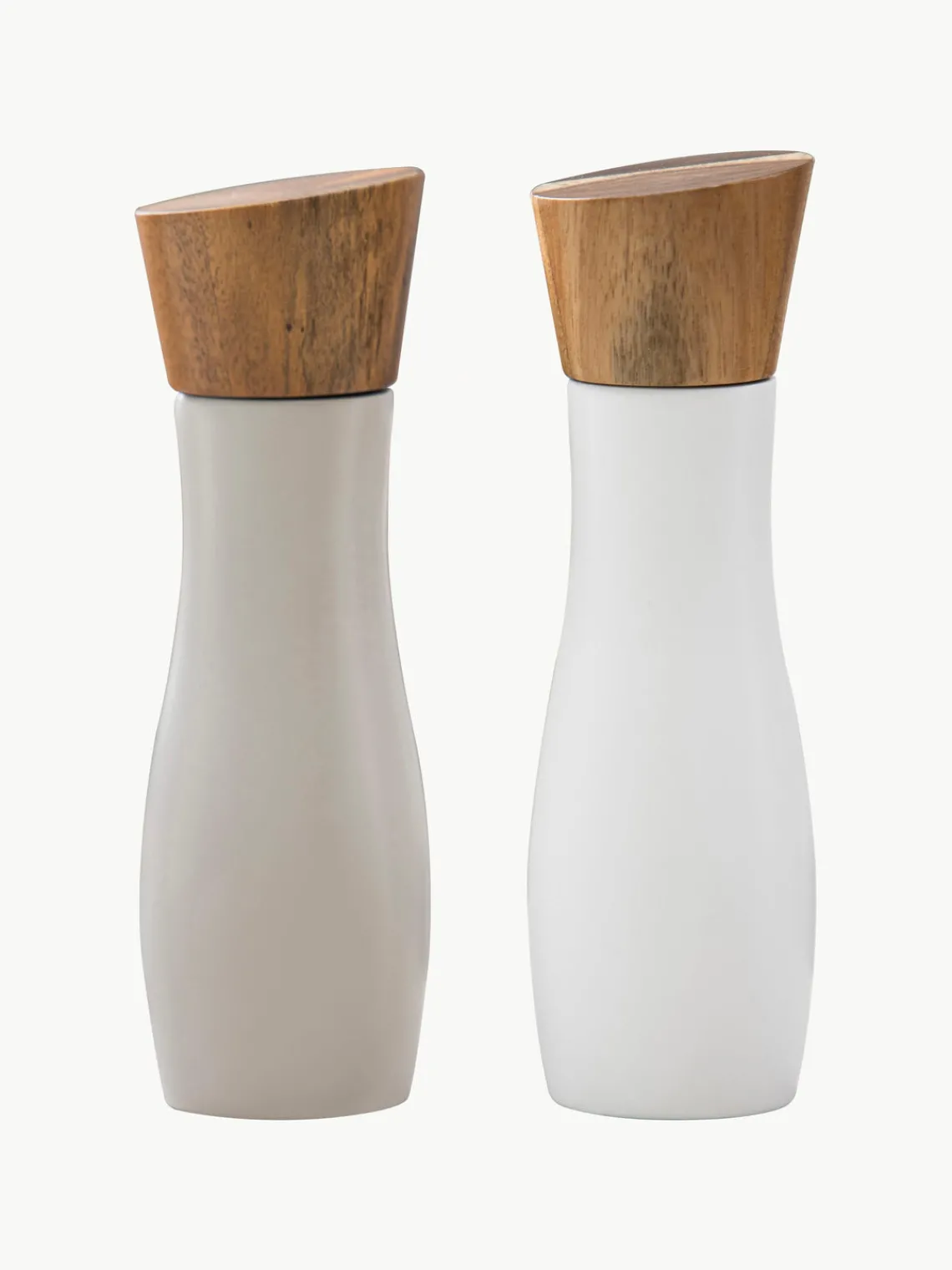 Outlet Molinillo de sal y pimienta con tapadera de madera de acacia Essentials, 2 uds. Molinillos De Especias|Molinillos De Especias