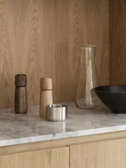 Outlet Molinillo de sal y pimienta de madera de roble Ro Molinillos De Especias|Molinillos De Especias