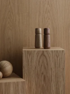 Outlet Molinillo de sal y pimienta de madera de roble Ro Molinillos De Especias|Molinillos De Especias