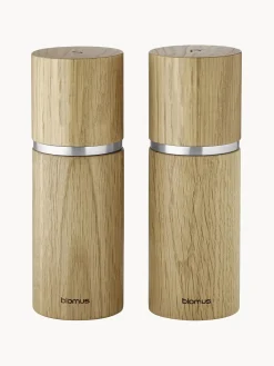 Best Molinillo de sal y pimienta de madera de roble Pepe, 2 uds. Molinillos De Especias|Molinillos De Especias