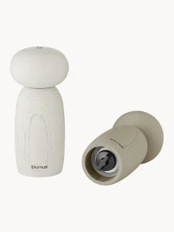 Molinillos De Especias|Molinillos De Especias></noscript>blomus Molinillo de sal y pimienta de madera de fresno Moli, 2 uds.