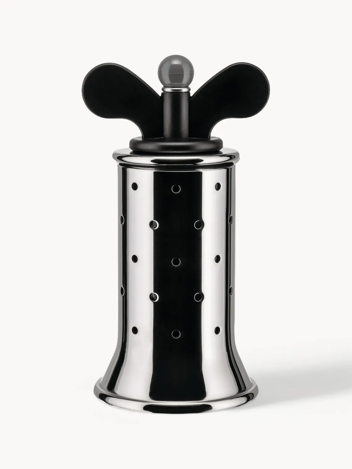Molinillos De Especias|Molinillos De Especias>ALESSI Molinillo pimentero Graves Negro, plateado