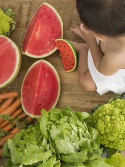 Juguetes Para Bebés|Juguetes Para Bebés>Oli & Carol Mordedor artesanal para bebé Fruits & Veggies