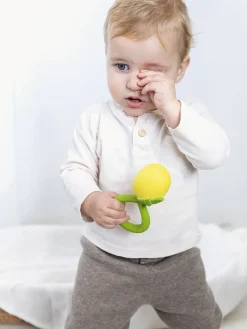 Juguetes Para Bebés|Juguetes Para Bebés>Oli & Carol Mordedores para bebé artesanales con sonajero Newborn, 3 uds.